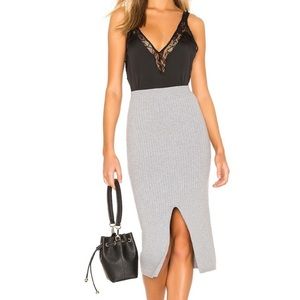 Free People NWT Skyline midi skirt size Medium